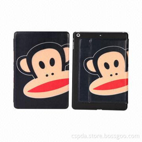 New Arrival Standing Case for iPad Air with Carton Pictures, Made of PU Material